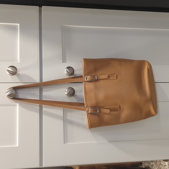 Vintage Coach Legacy Bucket Bag #9803 In Camel - Picture 8 of 15